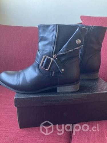 Botines de cuero Vía Uno