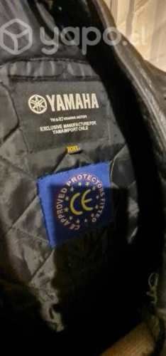 Chaqueta de cuero Yamaha