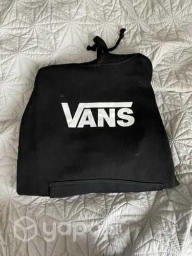 Poleron Negro Vans talla L