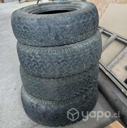 4 neumáticos usados originales