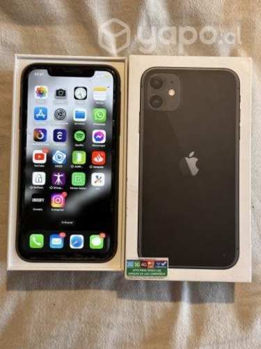 IPhone 11 64GB - Usado, con 80% batería
