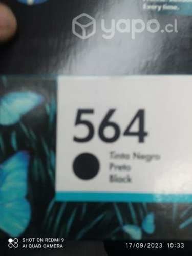 Tintas HP 564 colores originales