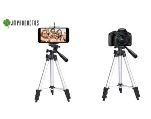 Tripode Camara Celular De Aluminio Extendible + Bo