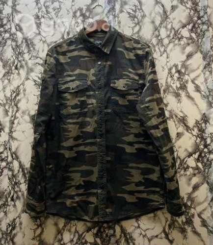Camisa estilo militar S