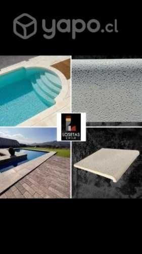 Bordes de piscina 50x50, 50x40 y Extensiones
