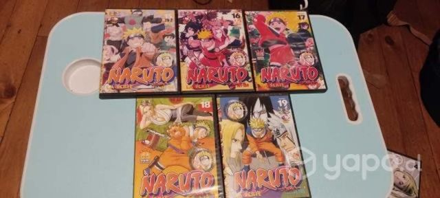 Volumenes DVD Naruto y Fullmetal Alchemist