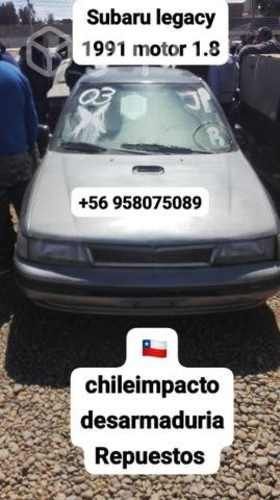 Caja de cambio mecánica Subaru Legacy año 91 motor