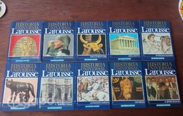 Colección Enciclopedia Larousse Historia Universal