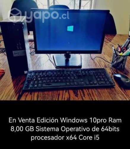 Computador completo Core i5 8,00 de Ram