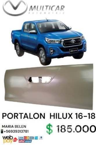 Portalon hilux 16-18