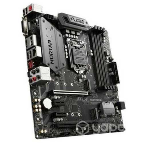 Placa madre b360m mortar más procesador