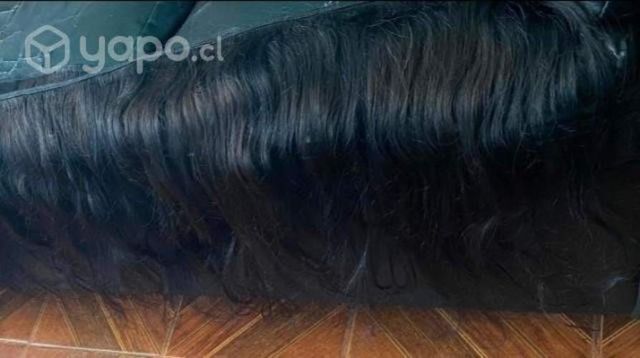 Cortinas cabello natural virgen, sin tinturar