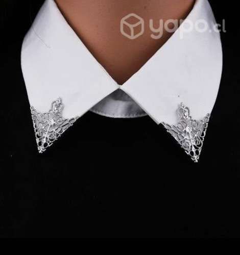 Broche de cuello de camisa