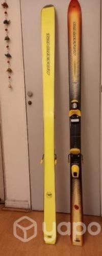 Ski Carving Rossignol + Bastones ¡Todo Impecable