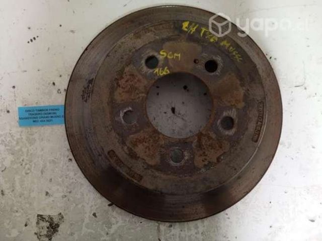 Disco Tambor Freno Trasero (SGM166) SSangYong Gran