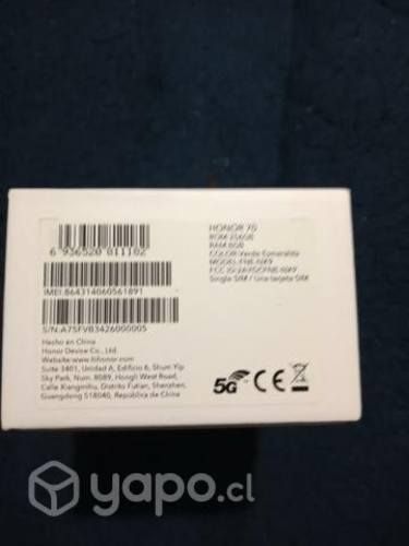 Celular HONOR X8 NUEVO