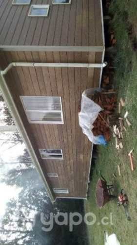 Vendo parcela con casa