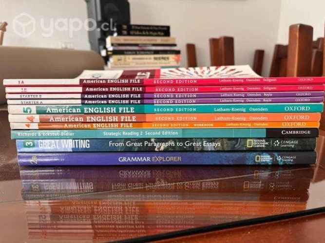 Libros cursos inglés x10
