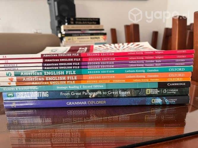 Libros cursos inglés x10