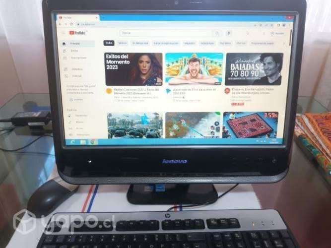 Pc all in one 3gb 320gb Intel 1.80ghz Windows8