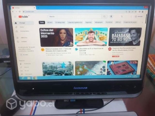 Pc all in one 3gb 320gb Intel 1.80ghz Windows8