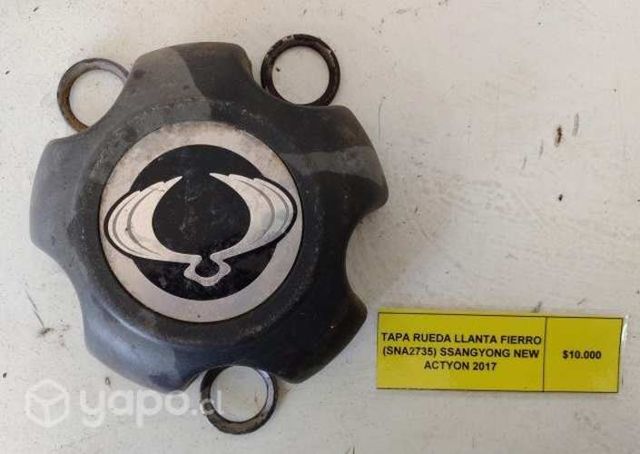 Tapa Rueda Llanta Fierro Ssangyong New Actyon 2017
