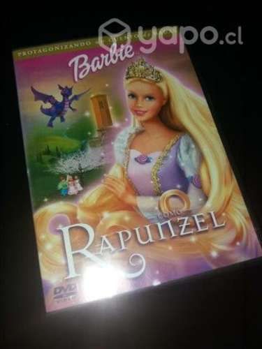 Película Barbie cómo Rapunzel dvd
