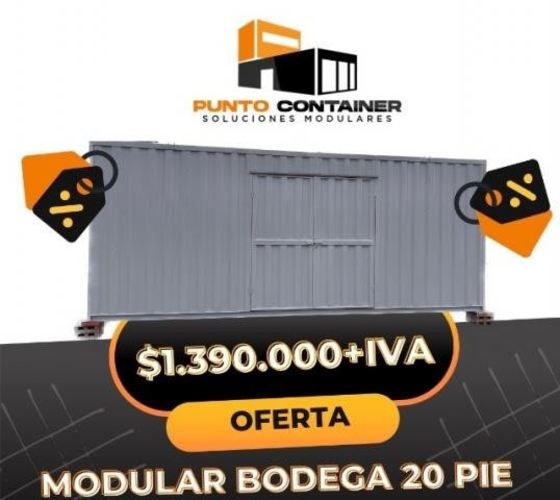 Container módulo y bodega