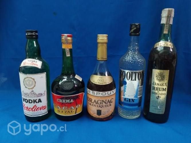 Botellas varios