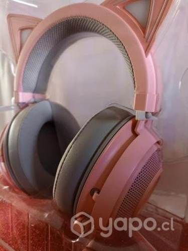 audífonos Razer orejas de gatito