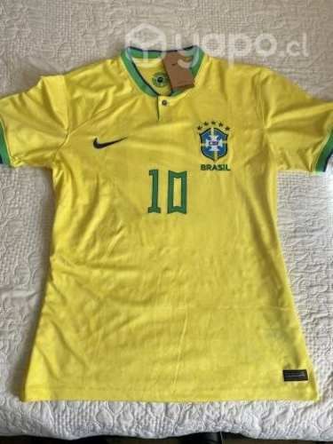 Camiseta Brasil Nike Numero 10 Talla XL