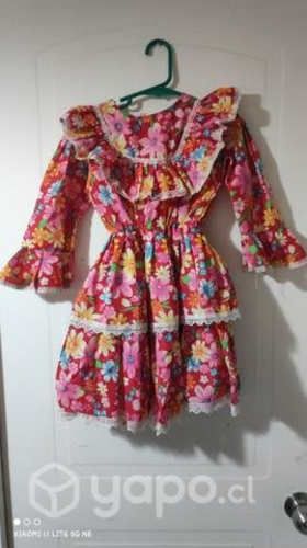 Vestido Huasita talla 4