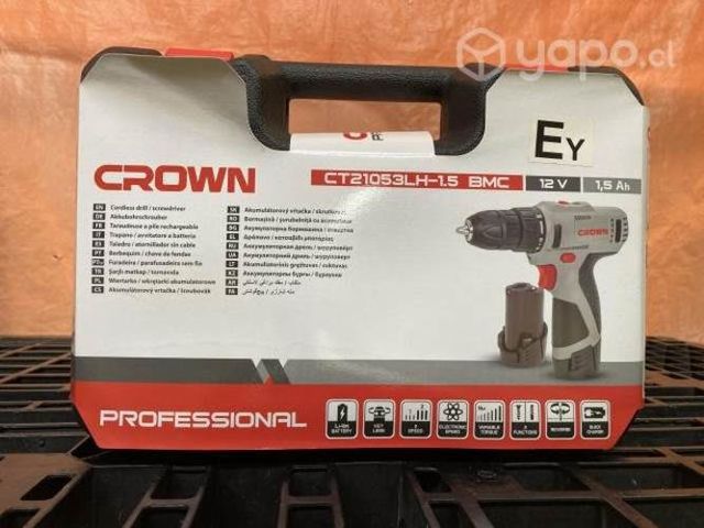 Taladro atornillador Crown
