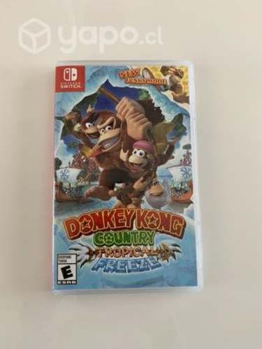 Juego donkey Kong country tropical freeze switch