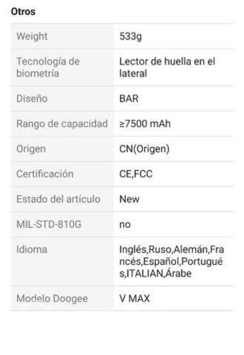 Celular DOOGEE para condiciones extremas.