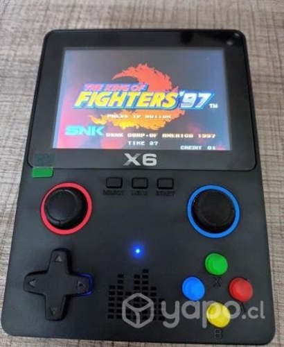 Consola juegos X6 portátil