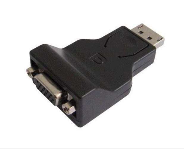Adaptador display port macho a vga hembra