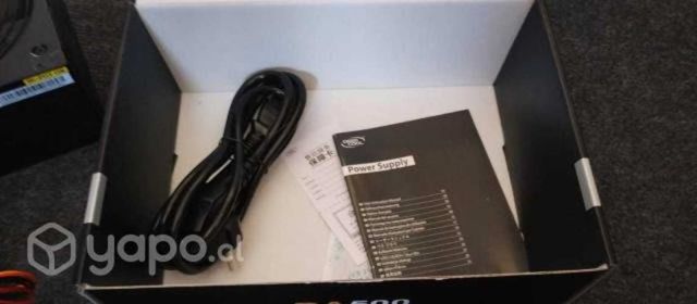 Fuente Deep Cool 500W 80Plus Bronce sin uso