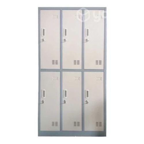 Locker casillero metalico 3 cuerpos 6 puertas