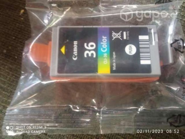 Tinta Canon 36 color original