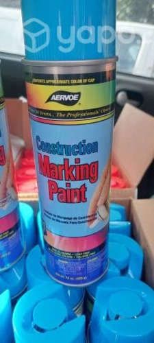 Pintura flúor spray (rojo ) c/u