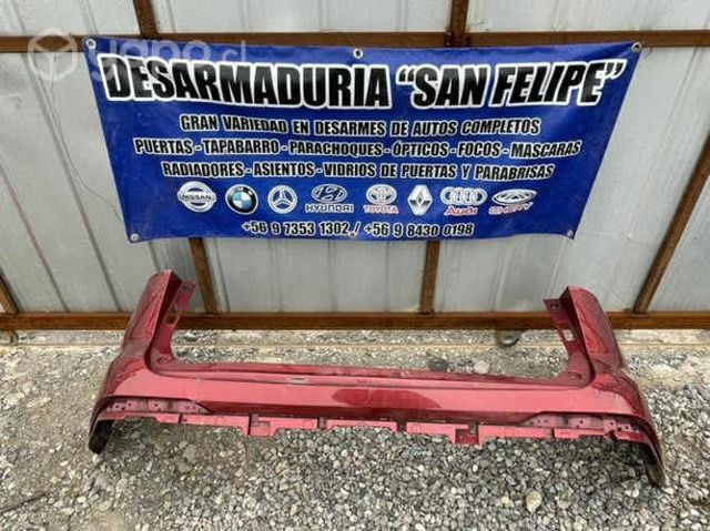 Parachoque trasero groove