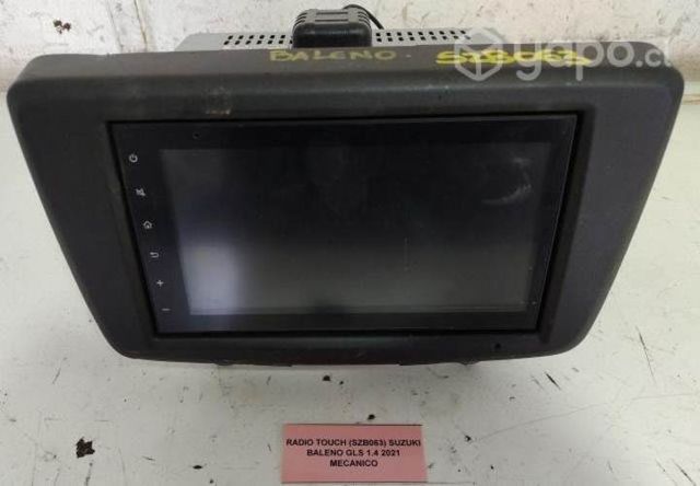 Radio Touch (SZB063) Suzuki Baleno GLS 1.4 2021
