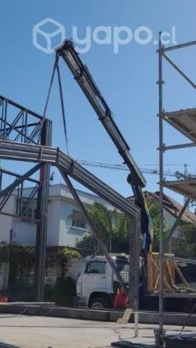 Arriendo camiones pluma