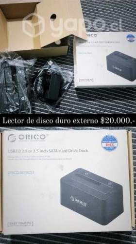 Lector disco duro sata orico