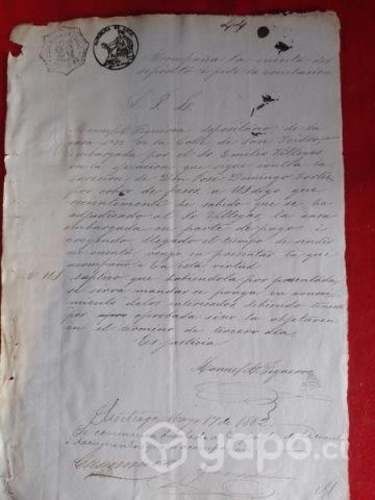 Santiago 17 de mayo 1882