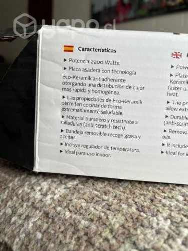 Parrilla electrica ursus trotter ut-ecokeramik