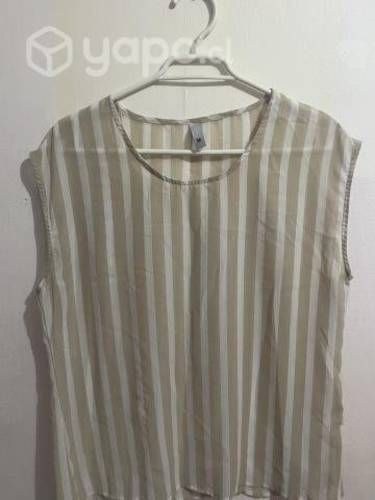 Blusa café clara talla M