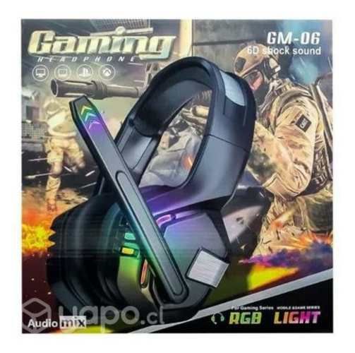 Audífonos Gaming PC RGB LIGHT