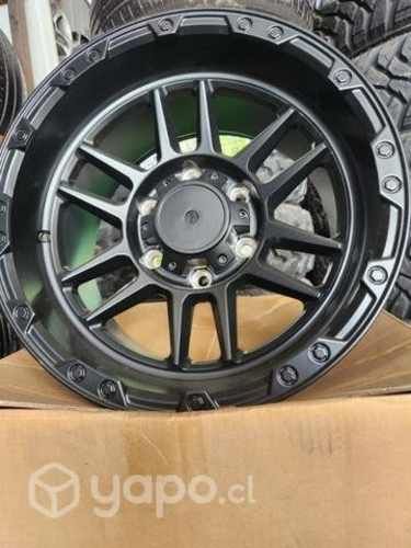 Juego aluminio aro 16